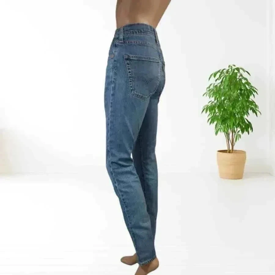 LEVI'S 512 premium - slim fit (tapered) cut - high waist - stretchy - very good condition – photo 7